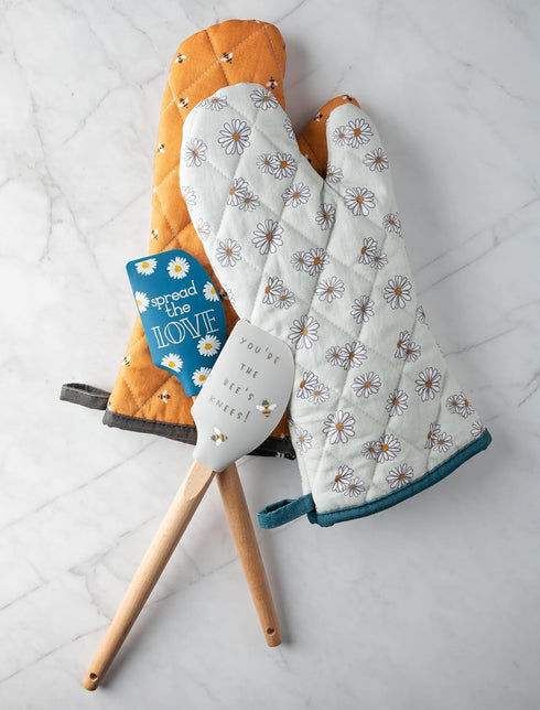 Karma, Silicone Spatula with Wood Handle Heat Resistant, Baking, cooking and Mixing Spatulas, Modern Farmhouse Kitchen Décor, Gift for Chef, Cooks...