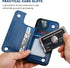 ONETOP Compatible with iPhone 12 Compatible with iPhone 12 Pro Wallet Case with Card Holder, PU Leather Kickstand Card Slots Case, Double Magnetic...