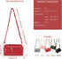 PORT&LOTUS Crossbody Bags for Women Small Purses for Women Cross Body Purse with Adjusted Strap...