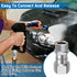 Boltigen 2Pcs M22-14mm Pressure Washer Swivel Fitting, Anti Twist M22 Male to Female Connector Joint, 360 Degree Kink Free Swivel Fitting for Pres...