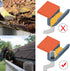 Lainrrew 3 Pcs Gutter Guard 3 Inch Flexible Aluminum Filter Strainer Rain Gutters Strainer Downspout Guard Protection Net Cover Stop Blockage from...