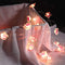 Mudder 2 Pieces Cherry Blossom Lights LED Flower String Light Blossom Decor Battery Wire Fairy LED Garland for Birthday Wedding Bedroom Party Deco...