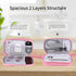 Travel Cable Organizer,Electronics Accessories Organizer Bag,Electronic Organizer Travel Universal Cable Organizer Electronics Accessories Bag for...