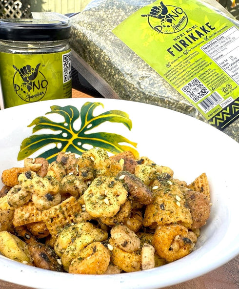 Pono Hawaiian Nori Komi Furikake Rice Seasoning - Gluten-Free and Non-GMO - Multi-Purpose Rice Seasoning – Free from Preservatives and Artificial ...
