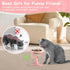 Elevated Cat Bowls Adjustable Cat Bowl Stand,Non-Slip Raised Cat Bowls Stainless Steel Raised Cat Bowls with 15°Tilted Stand for Cats and Puppy Pi...