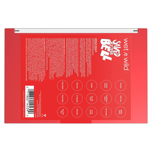 wet n wild Saved By The Bell Squad Goals Shadow Palette, Blendable Makeup Pigments, Shimmer, Matte, Sparkle Finishes,1114539...