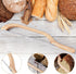 Wooden Bread Bow Knife, Sourdough Bread knife Cutter for Homemade Bread, 15.7" Serrated Bagel Knife, Kitchen Gift for Baker...