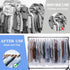 50 Pack Plastic Dry Cleaning Bags, 60x120 cm Dry Cleaner Bags Plastic Clear, Dust-proof Plastic Garment Bags for Dry Cleaner, Home Storage, Travel...