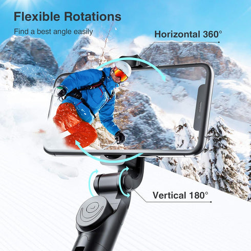 Selfie Stick Tripod with Wireless Remote, Extendable & Portable Selfie Stick- Phone Tripod Stand Compatible with iPhone 14 13 12 11/Galaxy/Huawei,...