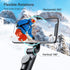 Selfie Stick Tripod with Wireless Remote, Extendable & Portable Selfie Stick- Phone Tripod Stand Compatible with iPhone 14 13 12 11/Galaxy/Huawei,...
