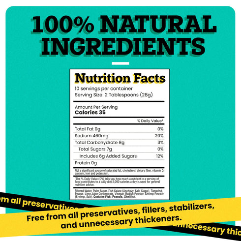 Pretty Thai Pat Thai Sauce, Gluten Free Certified Non-GMO Authentic Pad Thai Stir Fry Sauce & Rice Noodle Seasoning, 100% Natural Simple Chicken M...