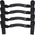 4 x Roll Bar Grab Handles Grip Handle for Jeep Wrangler YJ TJ JK JKU JL JLU Sports Sahara Freedom Rubicon X & Unlimited 1955-2024 2025 (Black)...