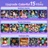Night Light for Kids, 10 Lullabies+15 Films Kids Night Light Projector, 360° Silent Rotation Projector Night Light for Kids,Rechargeable Baby Nigh...
