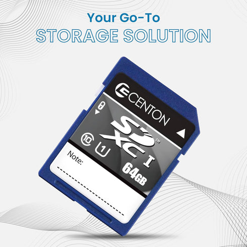 Centon Electronics MP Essential SDHC Card, Ultimate Memory Card for Phones, Tablets, Cameras, and More, 64GB...
