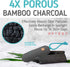 Bamboo Charcoal Shoe Deodorizer Air Purifying Bag - Natural Odor Eliminator - Last 365+ Days - No Chemicals - Air Freshener for Shoes and Closet -...