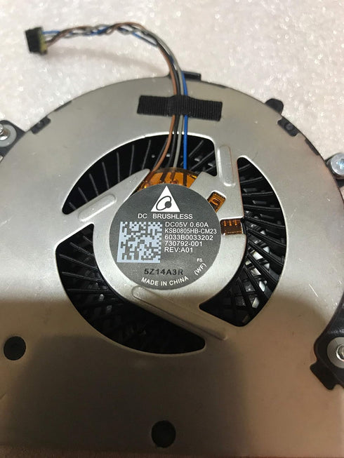New Repalcement for HP EliteBook 740 840 850 G1 G2 ZBOOK 14 Cooling Fan KSB0805HB-CM23 6033B0033202 730792-001...
