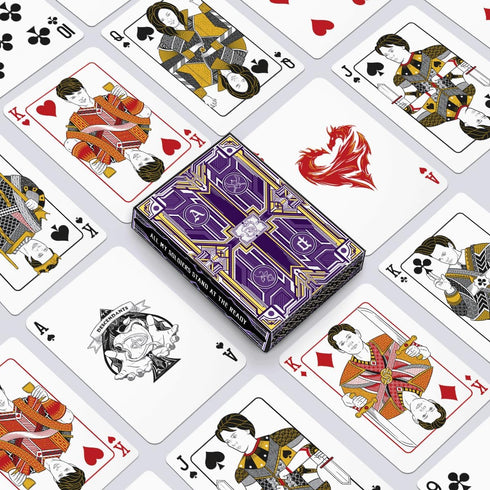 Premium Plastic Playing Cards, Durable Descendant Themed Board Game Cards, Teens, Men, Adults Gifts - Ideal for Movie Fans, Birthdays & Game Night...