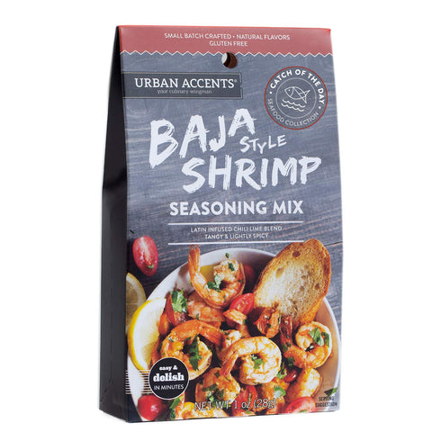 Urban Accents Gluten Free Main Dish Food Truck Seasoning Bundle – Latin Food Seasoning Set (Set of 3) – Baja Shrimp, Brazilian Churrasco & Tacos a...