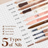 Cute Coffee Pens 24 Pcs Gel Ink Pens Retractable Pens and 1 Pcs Highlighter 0.5mm Fine Point Black Ink Kawaii Smooth Writing Pens for School Offic...