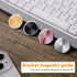 Giantree Mount Metal Plates for Magnetic Car Mount, 4 Pack Replacement Round Patch of Magnetic Cell Phone Mount Universal Circular Metal Disc with...