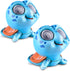 Turtle Solar Garden Decor Figurine Set | Outdoor LED Lawn Figure | Light Up Decorative Statue Accents for Patio, Lawn, Deck | Weather Resistant | ...