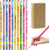 Fancy Land Inspirational Pencils 50PCS Wooden Pencil with Eraser Motivational Sayings Classroom School Teacher Award for Kids...