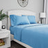 Bedford Home Series 1200 3 Piece Twin Sheet Set - Blue...