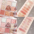 Kayswang 9 colors glitter eyeshadow palette makeup palette matte high pigment color cream texture natural eye shadow powder eye shadow palette in ...
