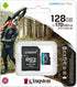 Kingston 128GB Canvas Go Plus microSDXC Card | Up to 170MB/s | UHS-I, C10, U3, V30, A2/A1 | with Adapter | SDCG3/128GB...