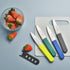 linoroso Paring Knife with Cover of 4, Paring Knife Set for Camping, 3.5" Paring Knife Set of Premium Stainless Steel, Ultra Sharp Small Kitchen K...