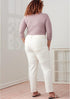 Simplicity Misses' and Women's Vintage Jeans Packet, Code 9266 Sewing Pattern, Sizes 20W-28W, White...