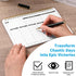 Weekly Calendar Planner Notepad?Office Productivity Business Planner?Work Organizer Checklist Notebook, 2024 Planner Weekly And Monthly Premium Pa...