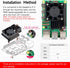 Yahboom Cooler for Raspberry Pi 5,with PWM Cooling Fan Aluminum Heatsink for Pi5?Insulation Silicone Thermal Pad Cool Cooler Pi50 Cool Down Quickl...