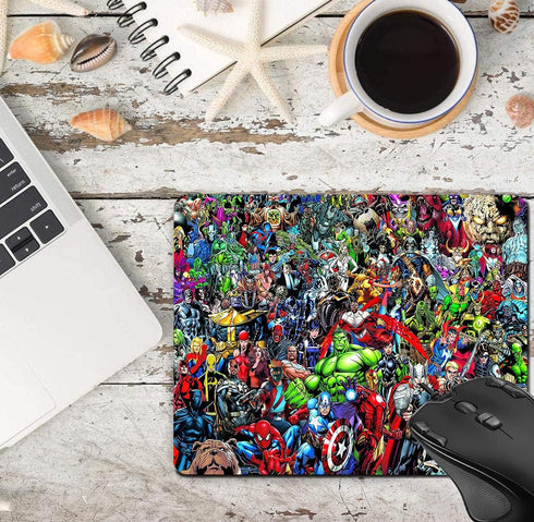 Desktop Anti-Skid Mouse Pad, Beautiful and Colorful Animation Design Mouse Pad, Perfect Office, Work and Home Computer Accessories (Animation 9)...