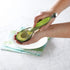 Trudeau 2-in-1 Avocado Slicer, Green...