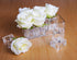 Deco-Mate Acrylic Napkin Rings Bud Vase Flower Holder – Clear - Table Décor, 2-in 1 (Bulk Set) Wholesale (4)...