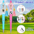 Teling 12 Pcs Beadable Pens Plastic Black Ink Ballpoint Pen with Assorted Spacer Beads Silicone Beads and Tassels and 12 Pcs Lobster Clasps for Of...