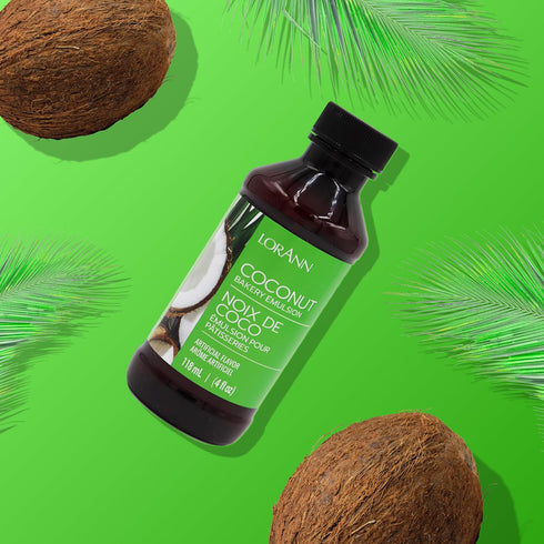 LorAnn Oils Coconut Bakery Emulsion: True Essence, Ideal for Boosting Fruit Tones in Cakes, Cookies & Desserts, Gluten-Free, Keto-Friendly, Extrac...