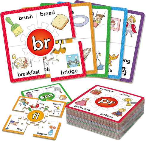 Phonics Puzzle Games, Spelling Games, Phonics Flash Cards, Sight Word Flash Cards for Toddlers, Learning Educational Toys, Kids Preschool Learning...
