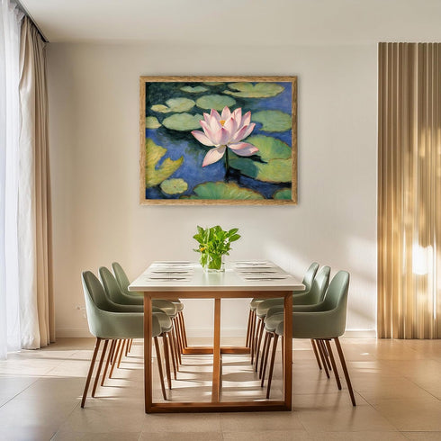 Posterizer 1 pcs-floral- plants design for nature lovers-oil painting style 2-Floral & Botanical Art-Landscape & Nature Art-Decor for Home & Offic...