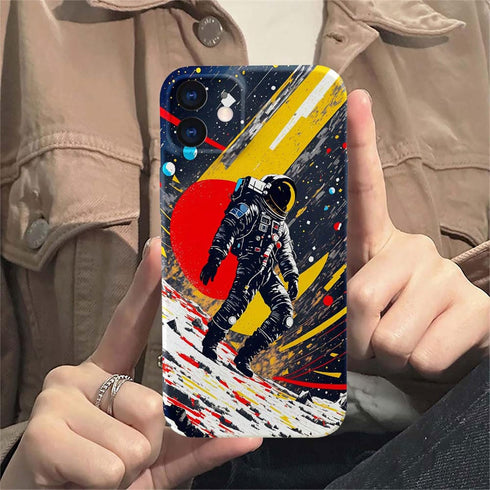 Case Compatible with iPhone 11 Case,Fantasy Astronaut 3D Design Phone Case,Stylish Durable Shockproof Raised Bumper Corners Case for 11 6.1 inch.....