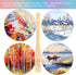 3 Pcs Hake Brushes Flat Watercolor Brushes Artist Painting Brushes Soft Sheep Hair Brushes for Ceramic Pottery Paint Painting White...