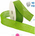 Morex Natural Burlap Wired Ribbon for Decorations, Holidays, Parties, Home and Outdoor Decor, 1.5" x 10 Yd, Hot Lime...
