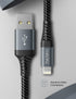 Short Lightning Cable 1FT 3Pack 12 inch iPhone Charger USB Fast Nylon Braided Charger Cord Compatible with Apple iPhone 13/12/11/XS/XR/X/8/7/6/6s ...