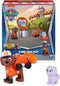 Paw Patrol, Big Truck Pups Zuma Action Figure with Clip-on Rescue Drone, Command Center Pod and Animal Friend Kids Toys Ages 3 and up...