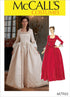 McCall Pattern Company McCall's Women's Victorian Costume Dress and Jacket, Sizes 14-22 Sewing Pattern, White...