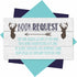 Hadley Designs 25 Books For Baby Shower-Deer Baby Shower Invitation Inserts, Book Request Baby Shower Guest Book Alternative, Bring A Book Instead...