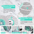 Grinding Cutting Diamond Blade - Diamond Grinding Wheel 4-1/2"/115mm, Granite Grinding Wheel for Shaping Porcelain Stoneware,Tile,Ceramic,Granite,...