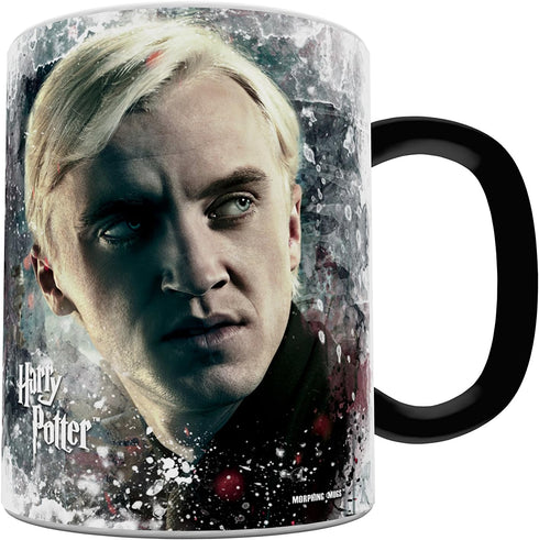 Morphing Mugs Harry Potter (Draco) Ceramic Mug, Black...