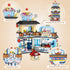 Japanese Street View Ice Drink Shop Mini Building Blocks Toys Model Set, MOC Creative DIY Simulation Architecture, 668 PCS Mini Bricks Constructio...